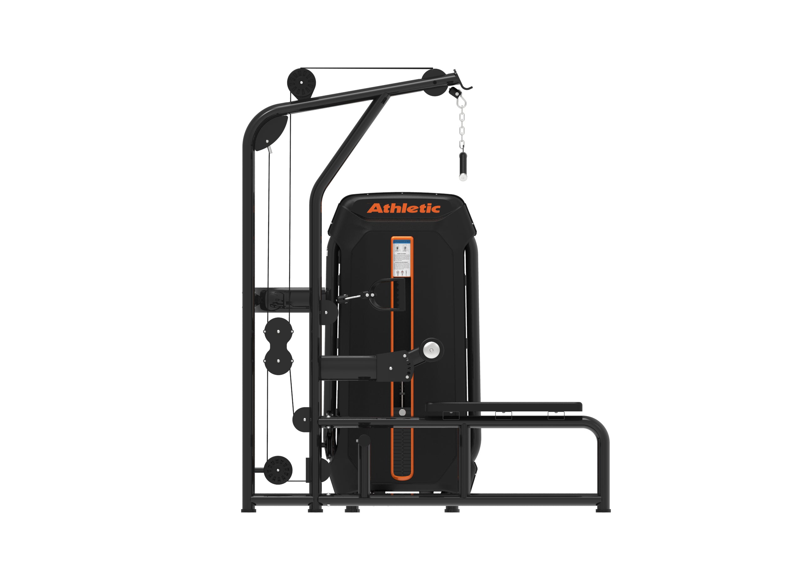 Prime Lat Pull Down & Low Row (95kg)