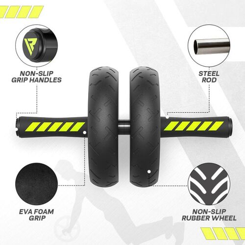 RDX Ab Wheel with Knee Mat