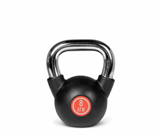 AFW 8kg Chrome Handle Kettlebell