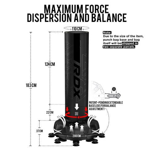 RDX Free Standing Punchbag 6ft
