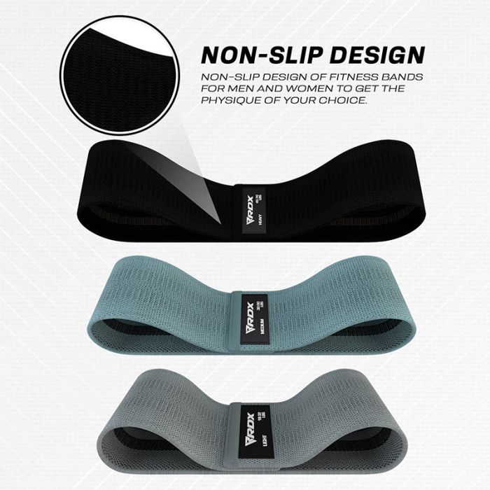 RDX Heavy-Duty Fabric Resistance Training Bands