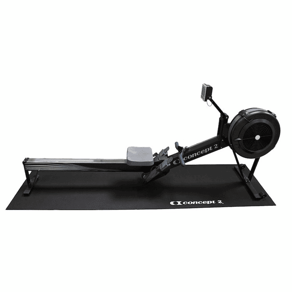Mat for under rowing discount machine