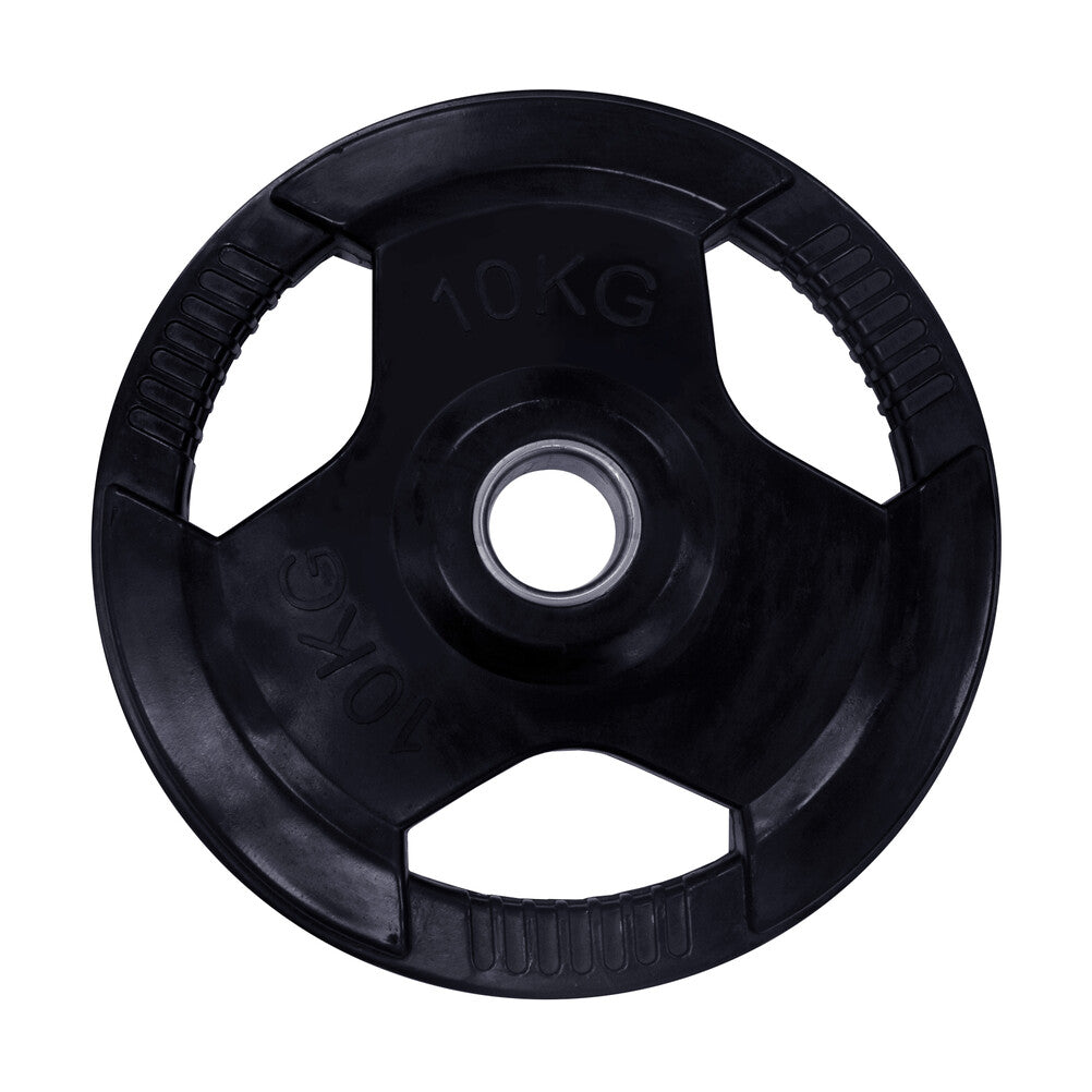 Tri Grip Rubber Weight Plate 10kg